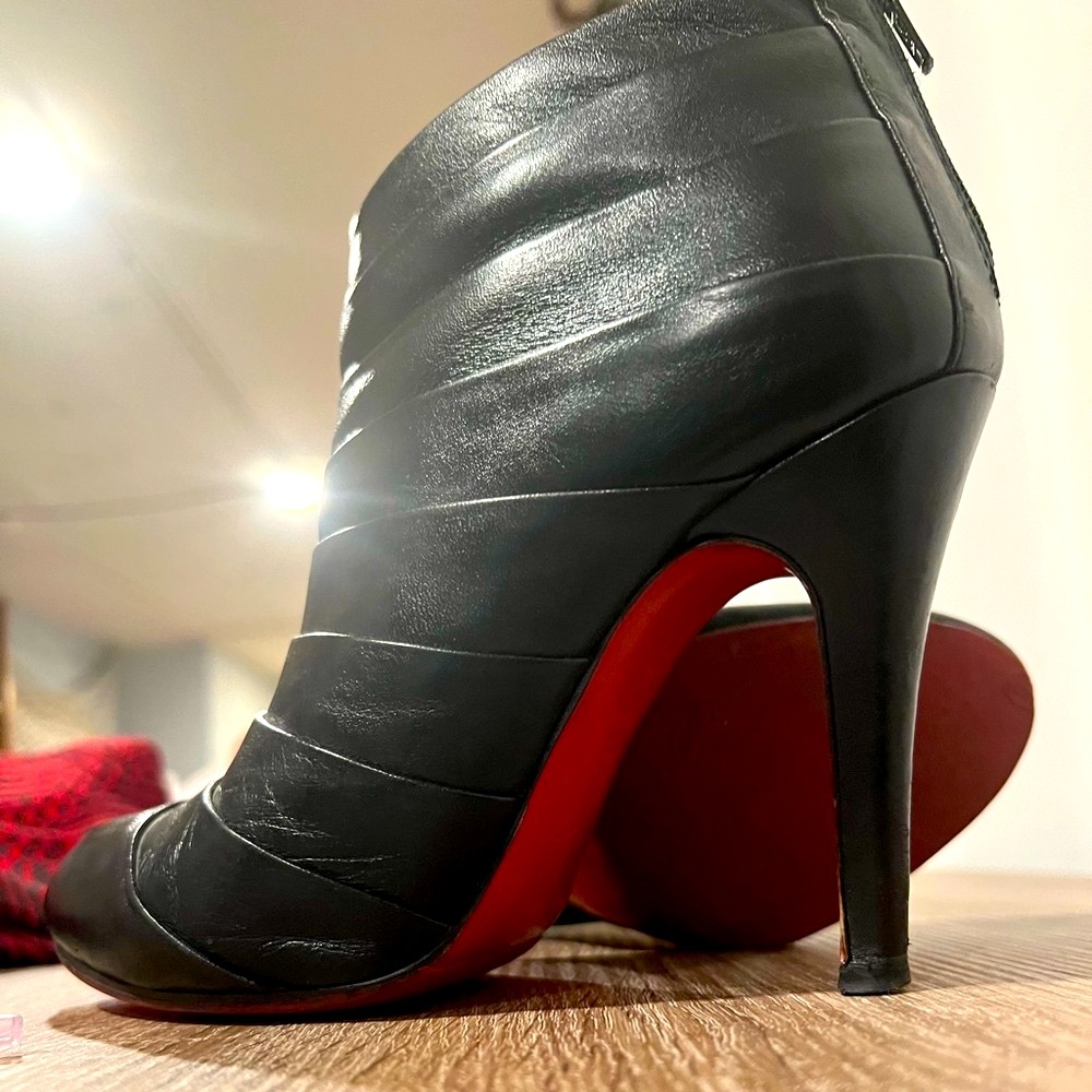 Christian Louis Vuitton ankle boots